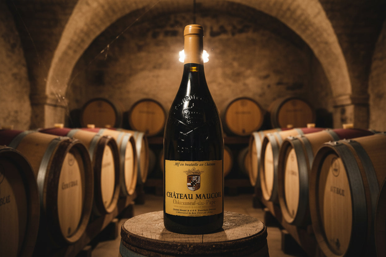 PRIMEUR 2025 - Châteauneuf-du-Pape Tradition, Rouge, MAGNUM (Caisse bois 1 Magnum) - Vendu Hors Taxes