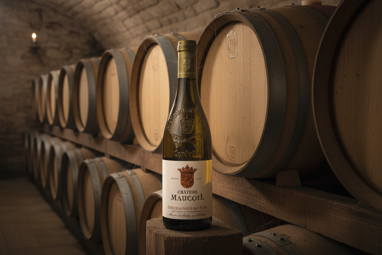PRIMEUR 2025 - Châteauneuf-du-Pape Tradition Blanc, MAGNUM (caisse bois 1 Magnum) - Vendu Hors taxes